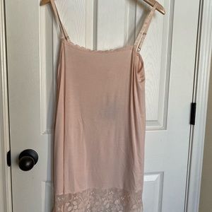 Matilda Jane shirt extender, blush